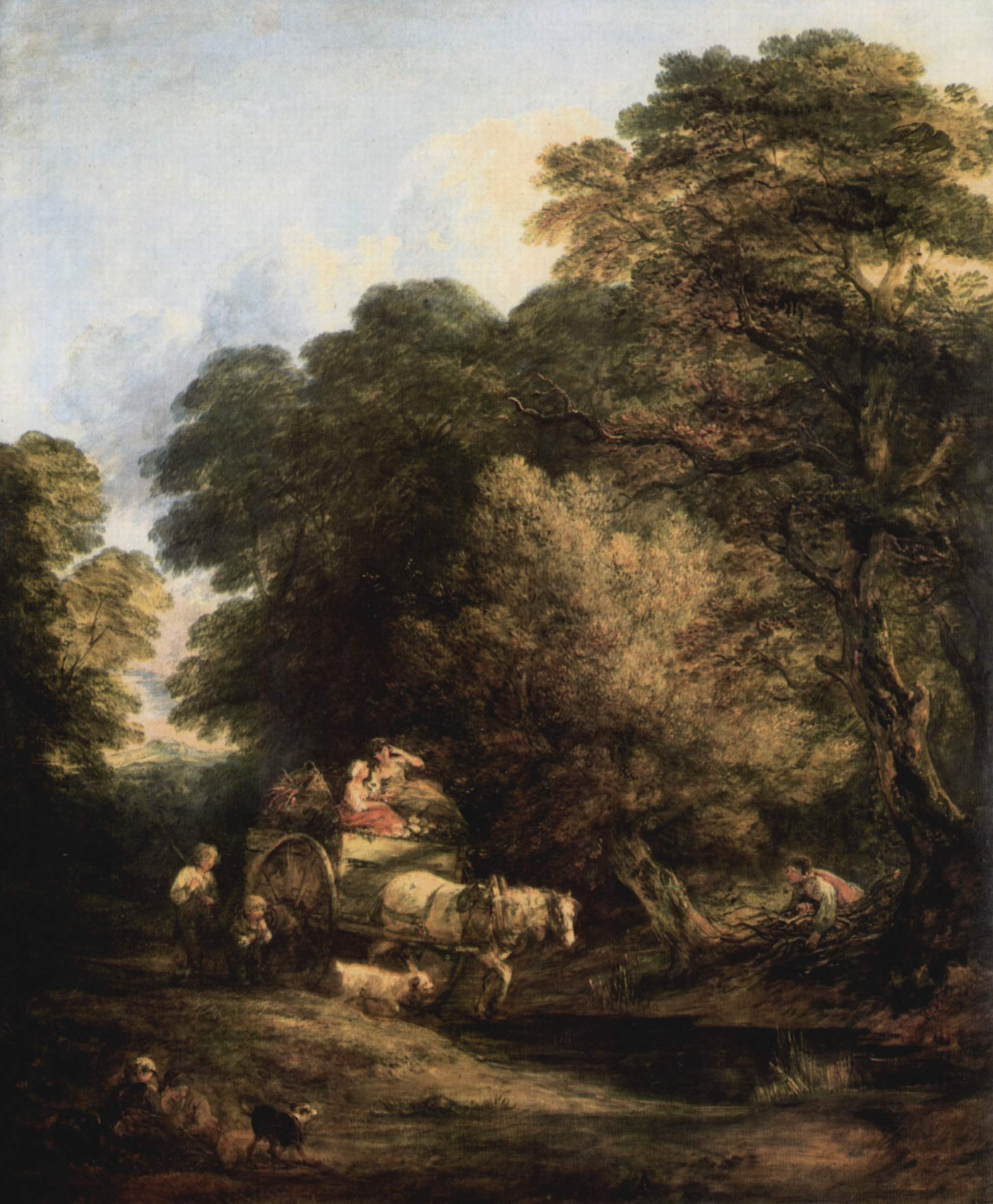 La Charrette - Thomas Gainsborough