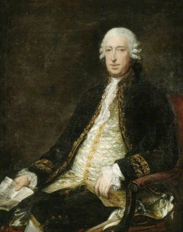 Lord George Sackville vicomte Sackville (1716-1785) - Thomas Gainsborough - Alpha Reproduction