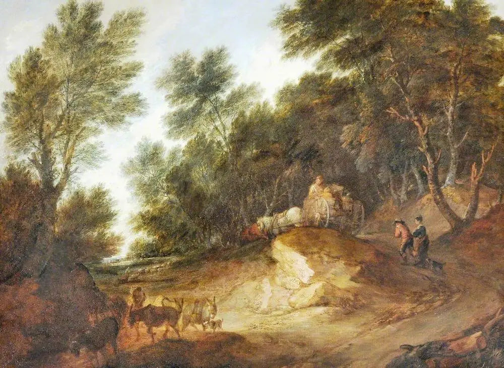 Paysage boisé - Thomas Gainsborough - Alpha Reproduction