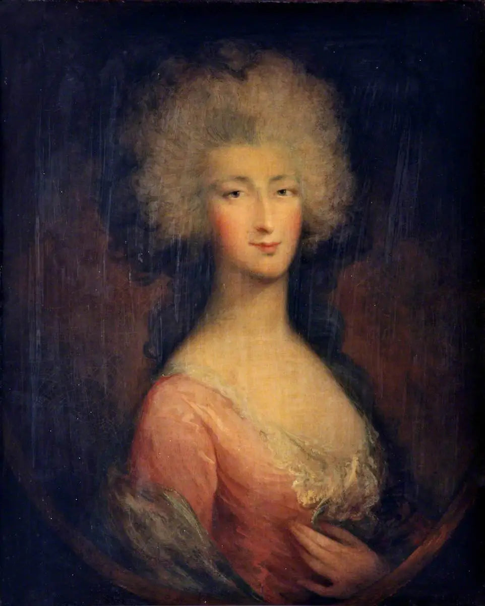 Portrait d’une dame (appelée « Mme Elliott vers 1758–1823 ») - Thomas Gainsborough - Alpha Reproduction