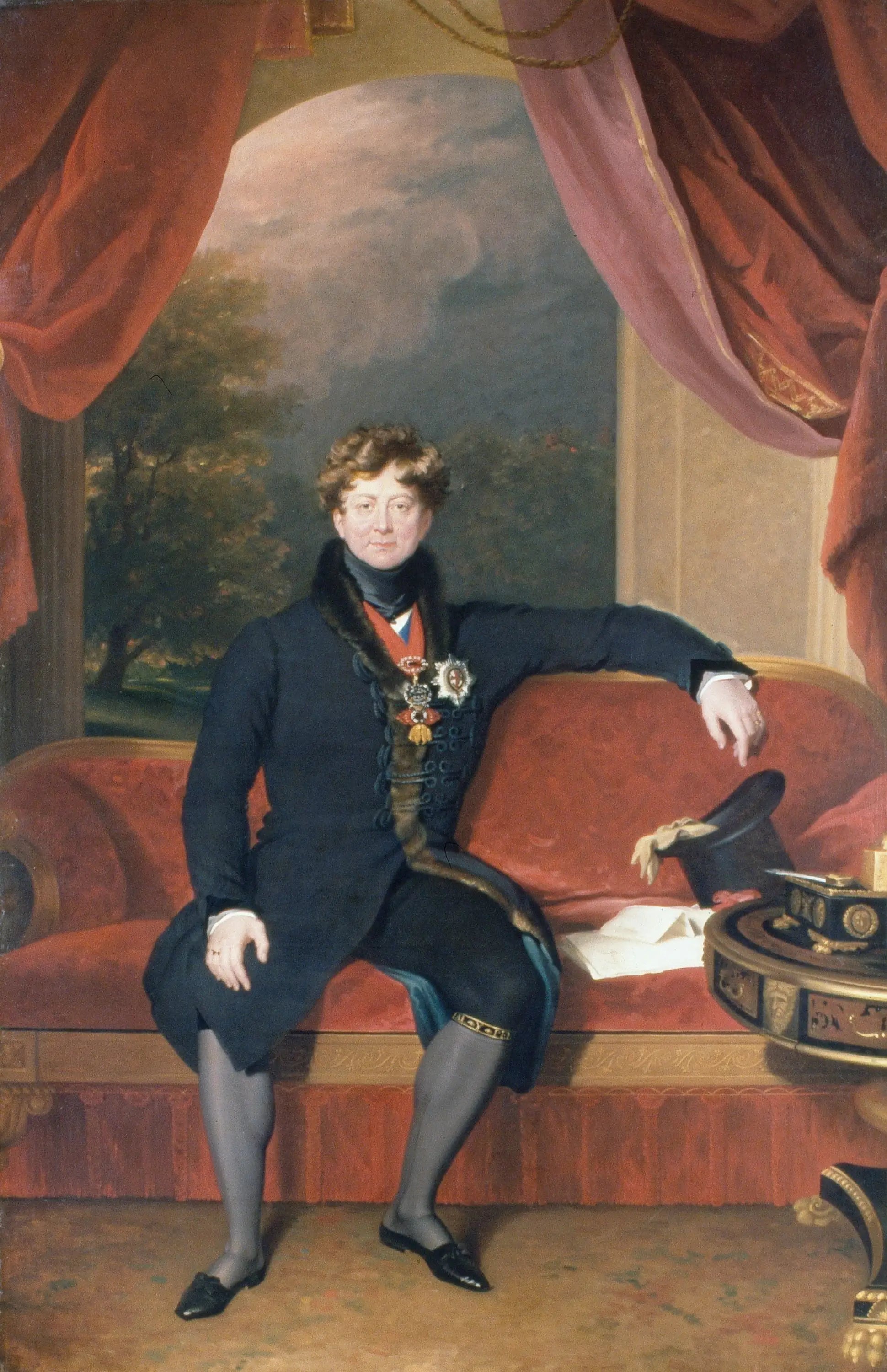 George IV (1762–1830) assis en tenue du matin - Thomas Lawrence - Alpha Reproduction