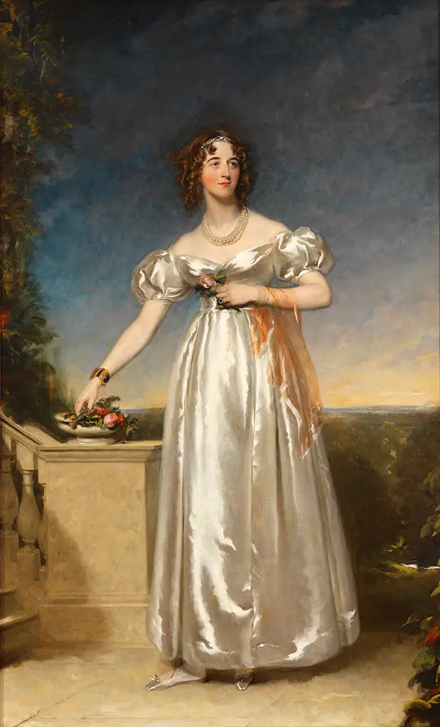 Portrait de Lady Sarah Ingestre - Thomas Lawrence - Alpha Reproduction