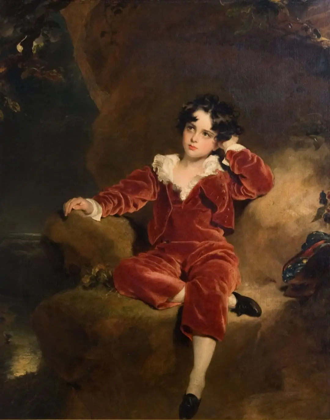 L’Enfant en rouge - Thomas Lawrence - Alpha Reproduction