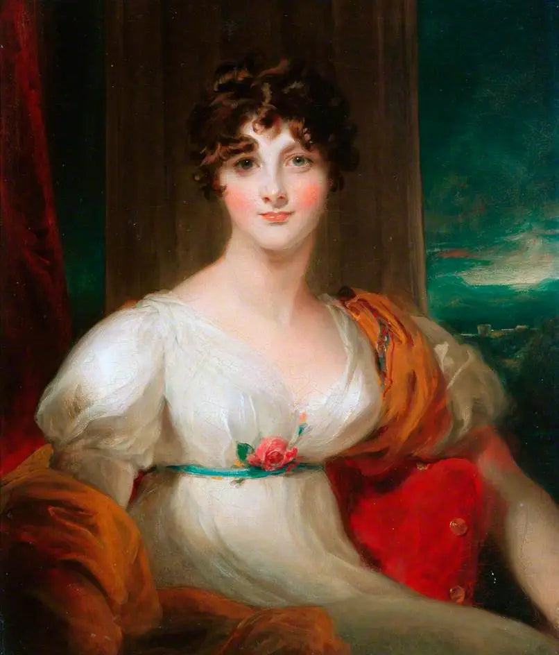 Louisa Jane Allen (Mme John Wedgwood) - Thomas Lawrence - Alpha Reproduction