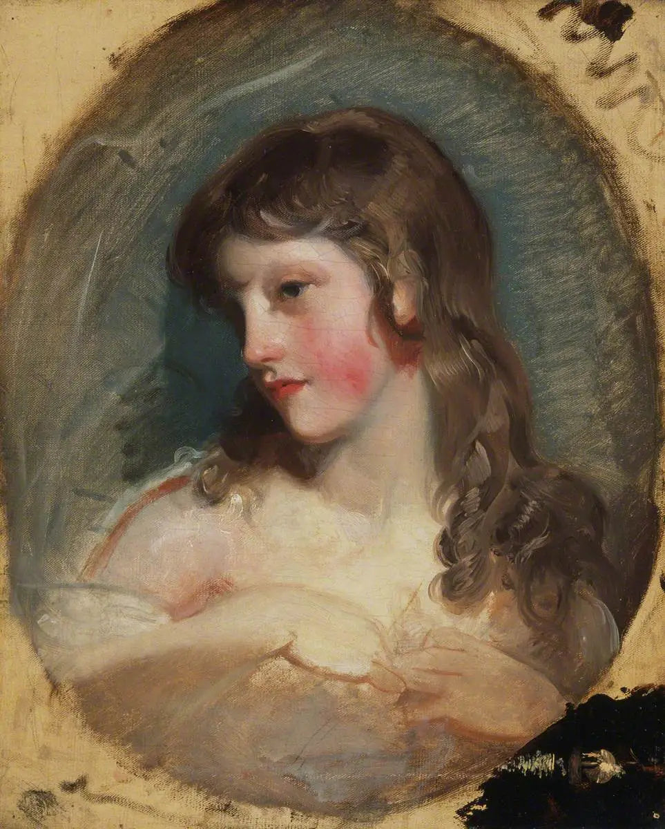Étude d’une fille - Thomas Lawrence - Alpha Reproduction