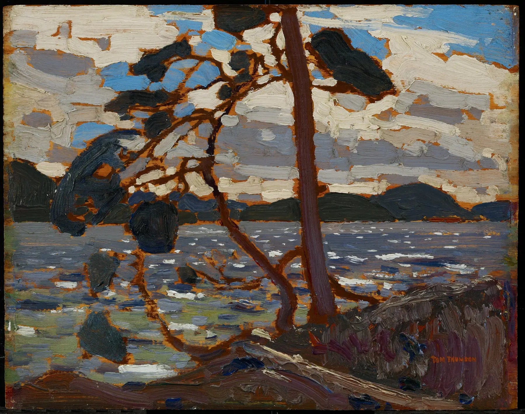 Le Vent d’ouest - Tom Thomson - Alpha Reproduction