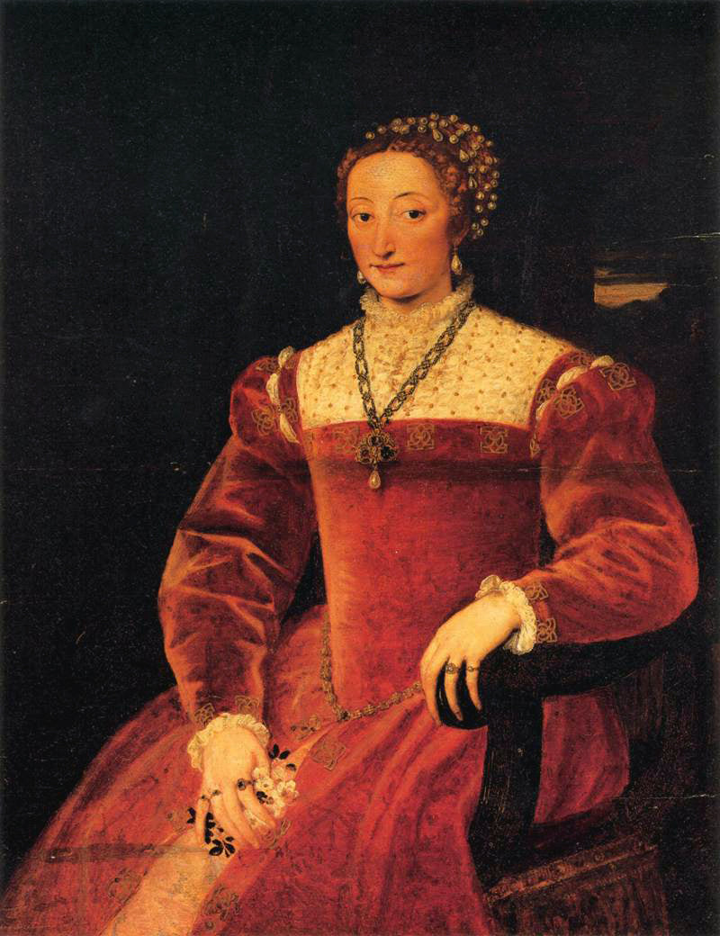 Portrait de Giulia Varano - Titian