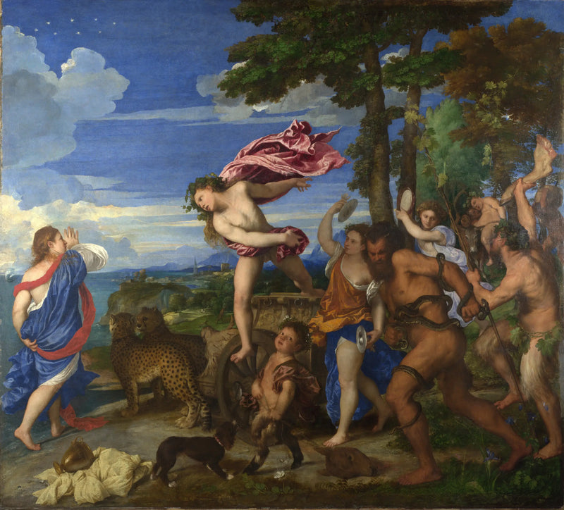 Bacchus og Ariadne - Titian