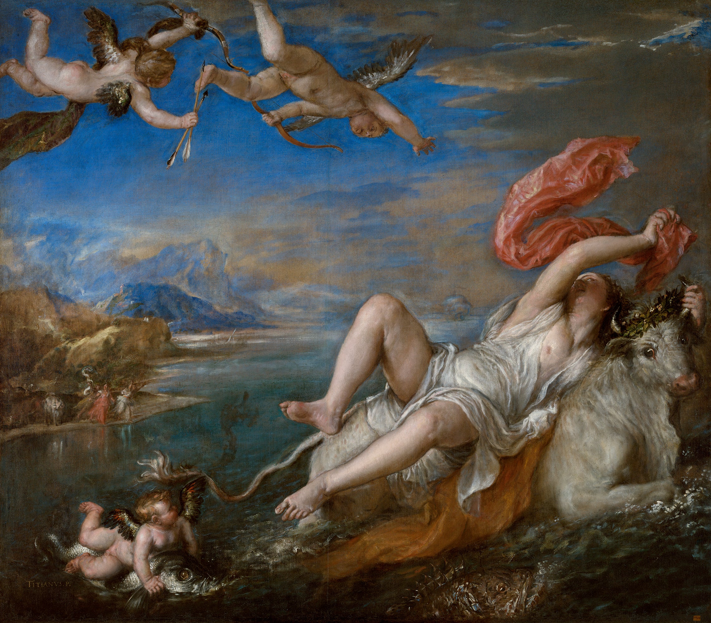 Le Rapt d'Europe - Titian
