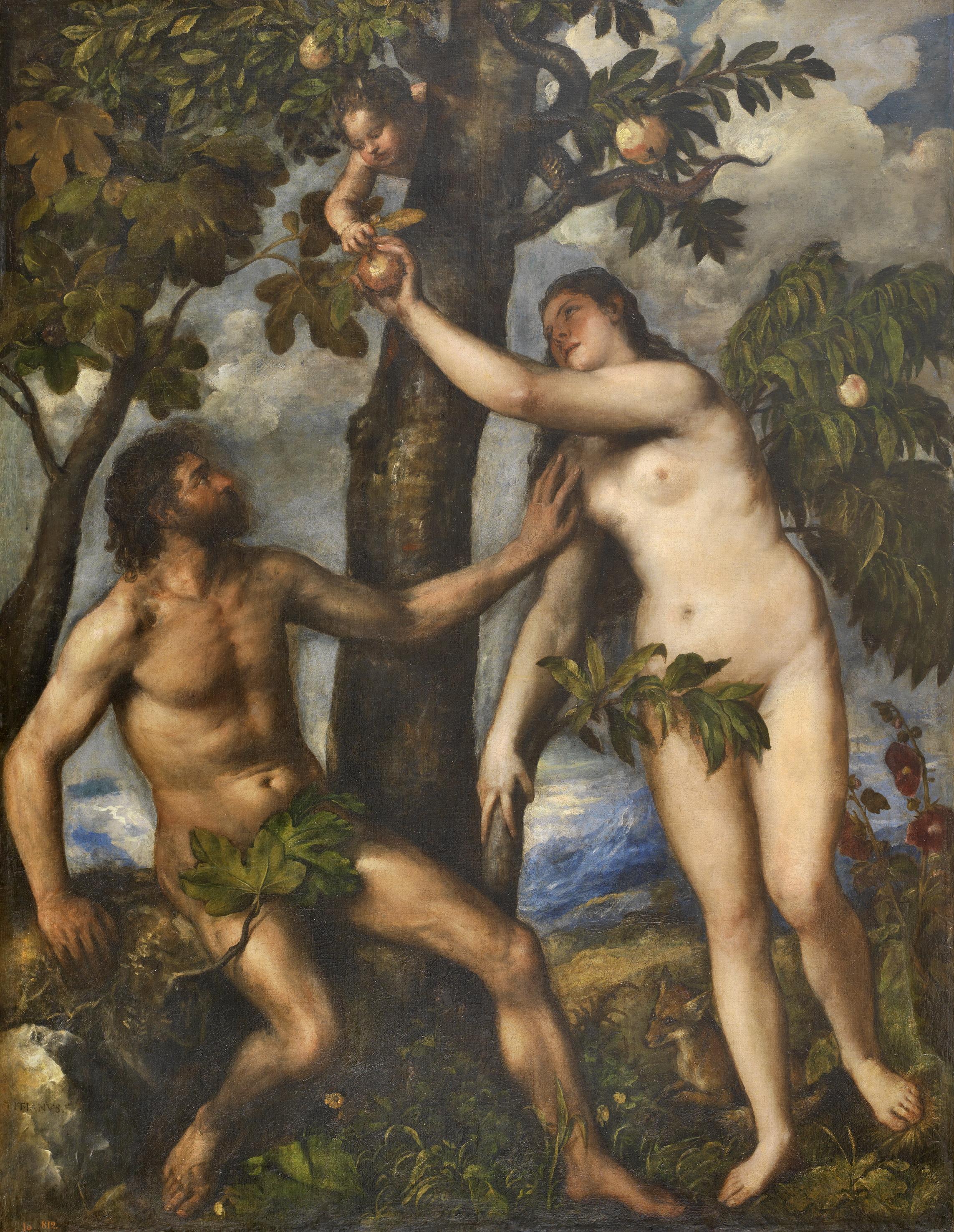 La Chute de l'Homme - Titian