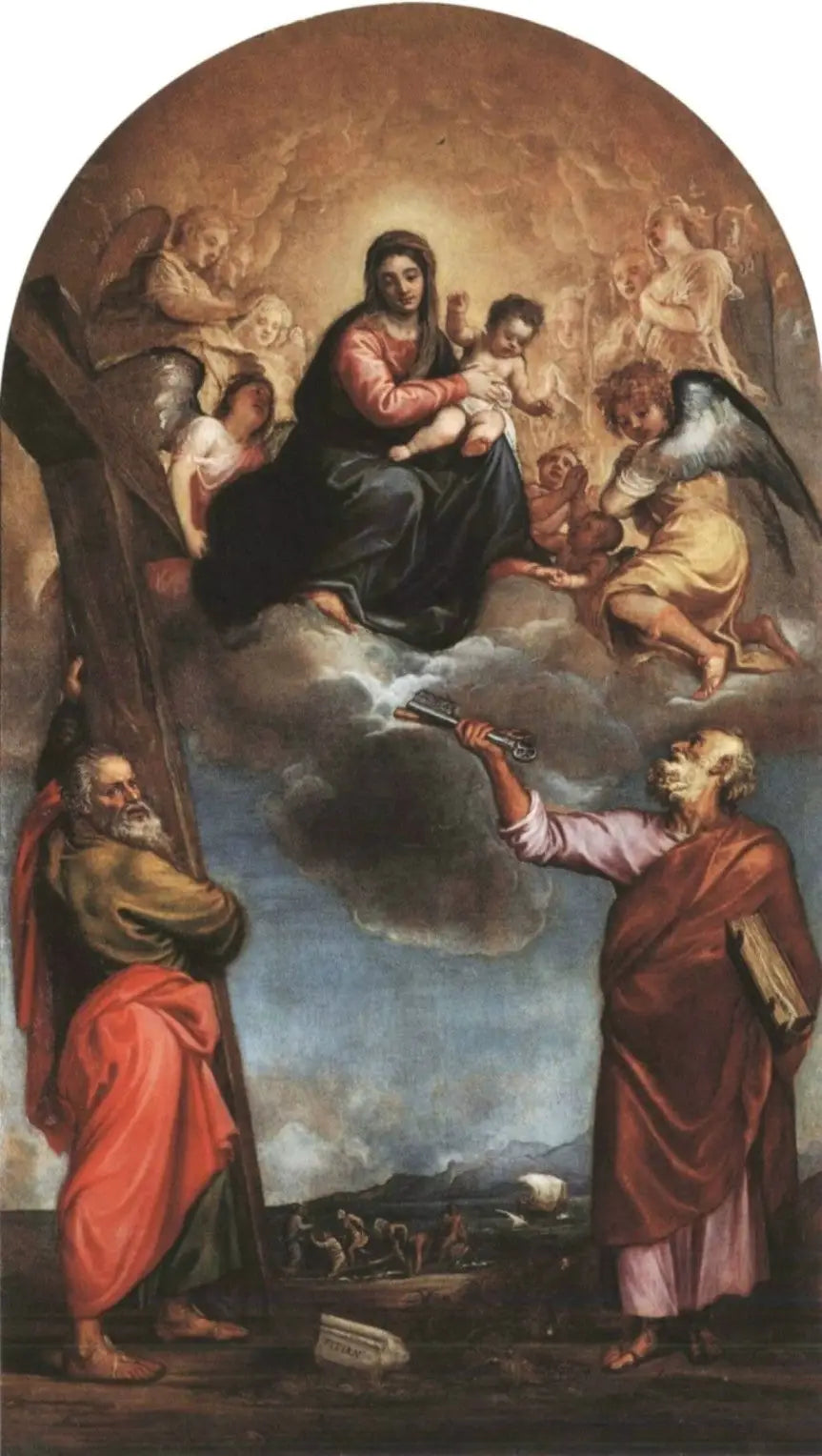 Retable de Serravalle - Titian - Alpha Reproduction