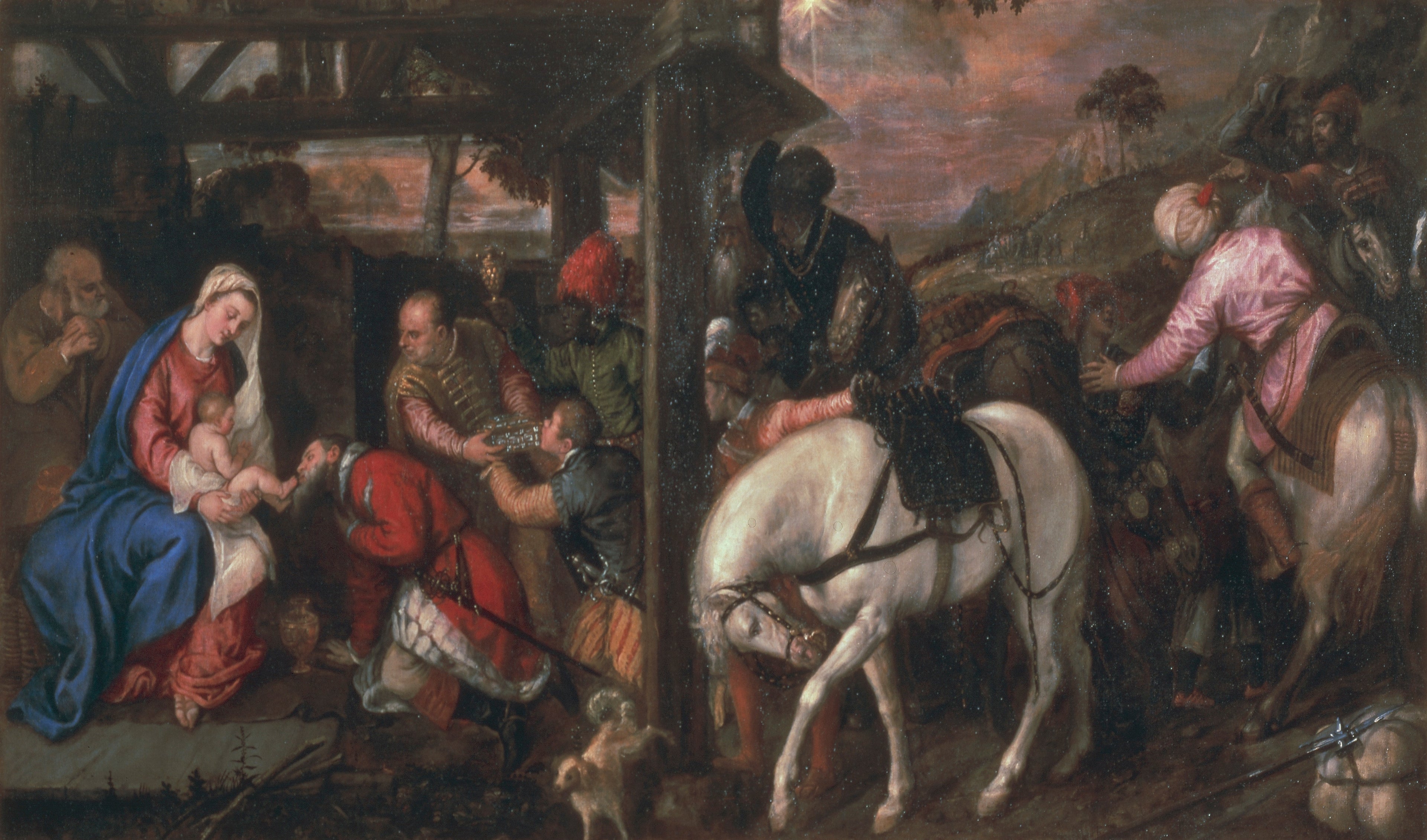 Adoration des Mages - Titian