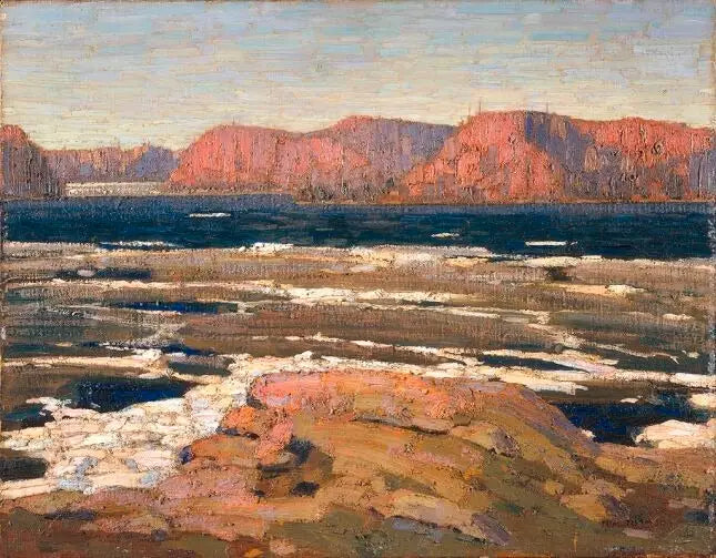 Gorges de Petawawa (début de printemps) - Tom Thomson - Alpha Reproduction