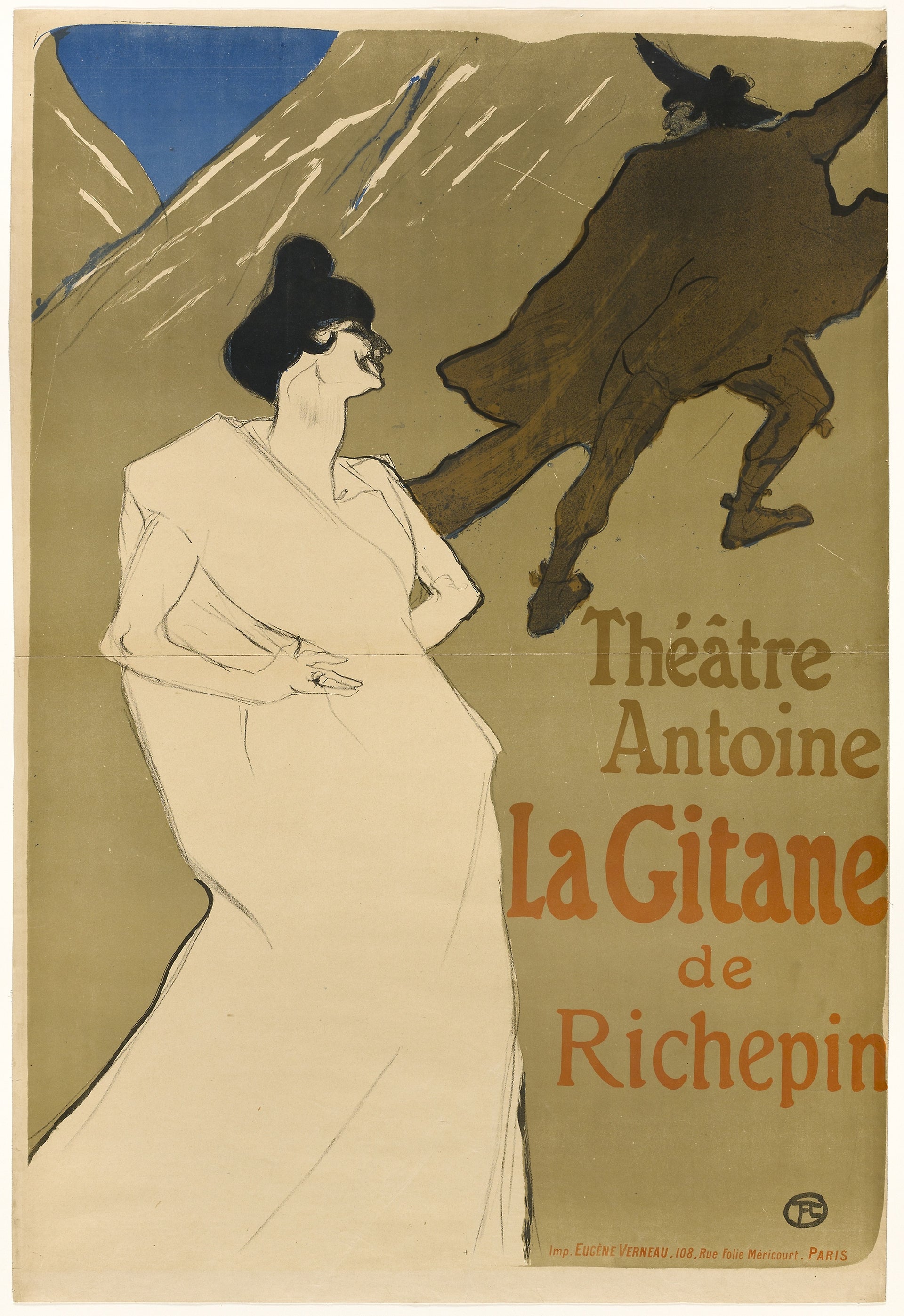 La Gitane — Henri de Toulouse-Lautrec