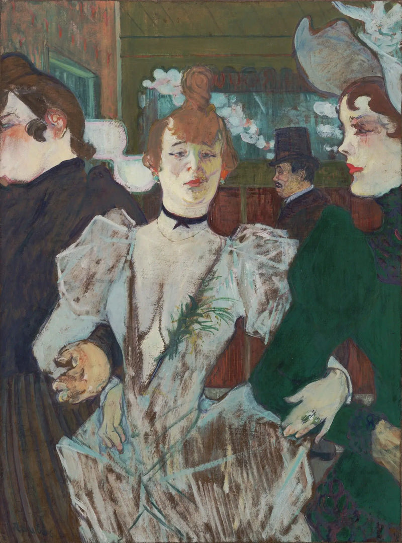 La Goulue entrer i Moulin-Rouge - Henri de Toulouse-Lautrec