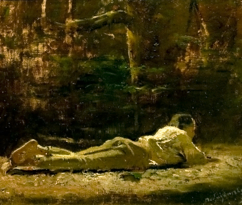 Vagabond, László Mednyánszky, Date non précisée