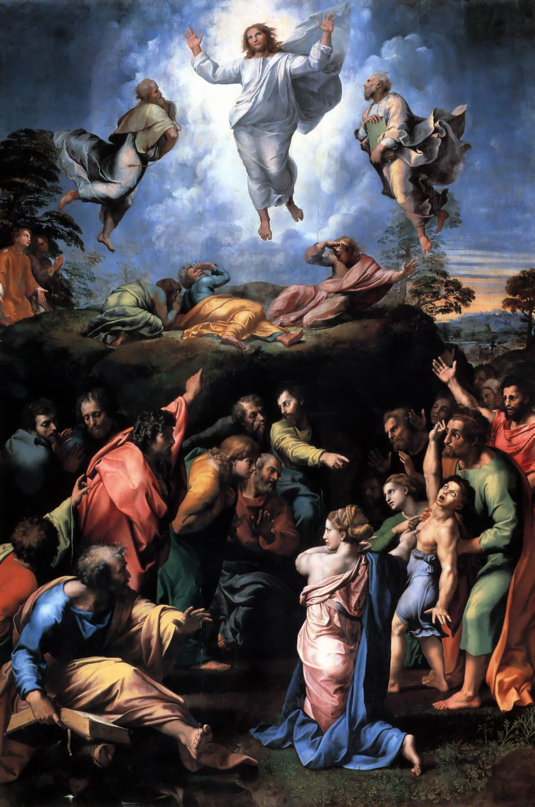 Den Transfiguration - Raphael Sanzio