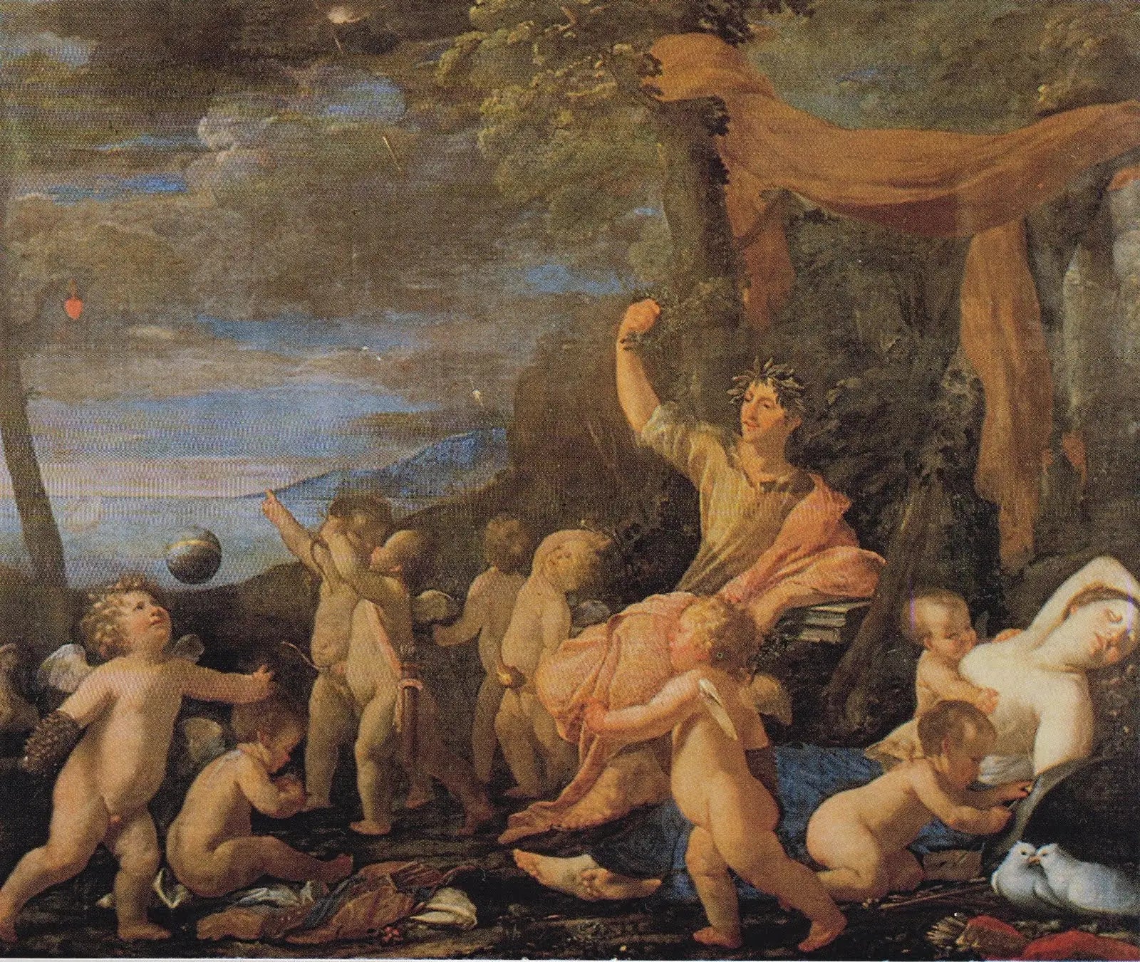 Le triomphe d’Ovide - Nicolas Poussin - Alpha Reproduction