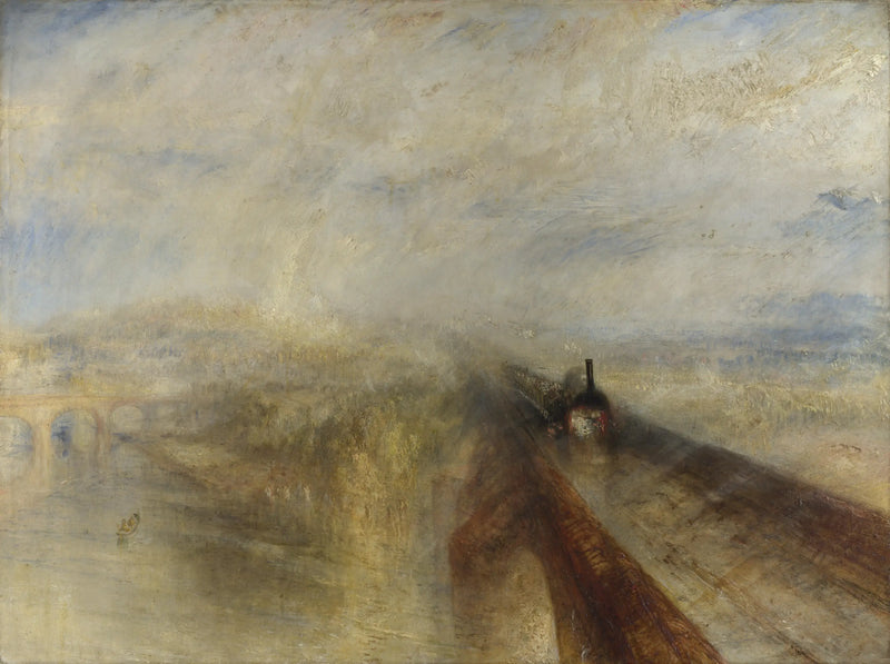 Regn, Damp og Hastighed - J. M. W. Turner