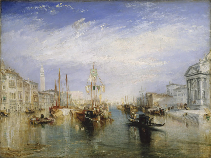 Venedig, udsigt fra Madonna della Salute's porch - J. M. W. Turner