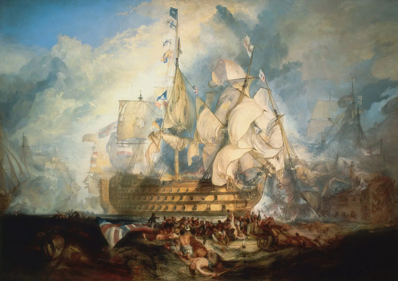 Slaget ved Trafalgar - J. M. W. Turner
