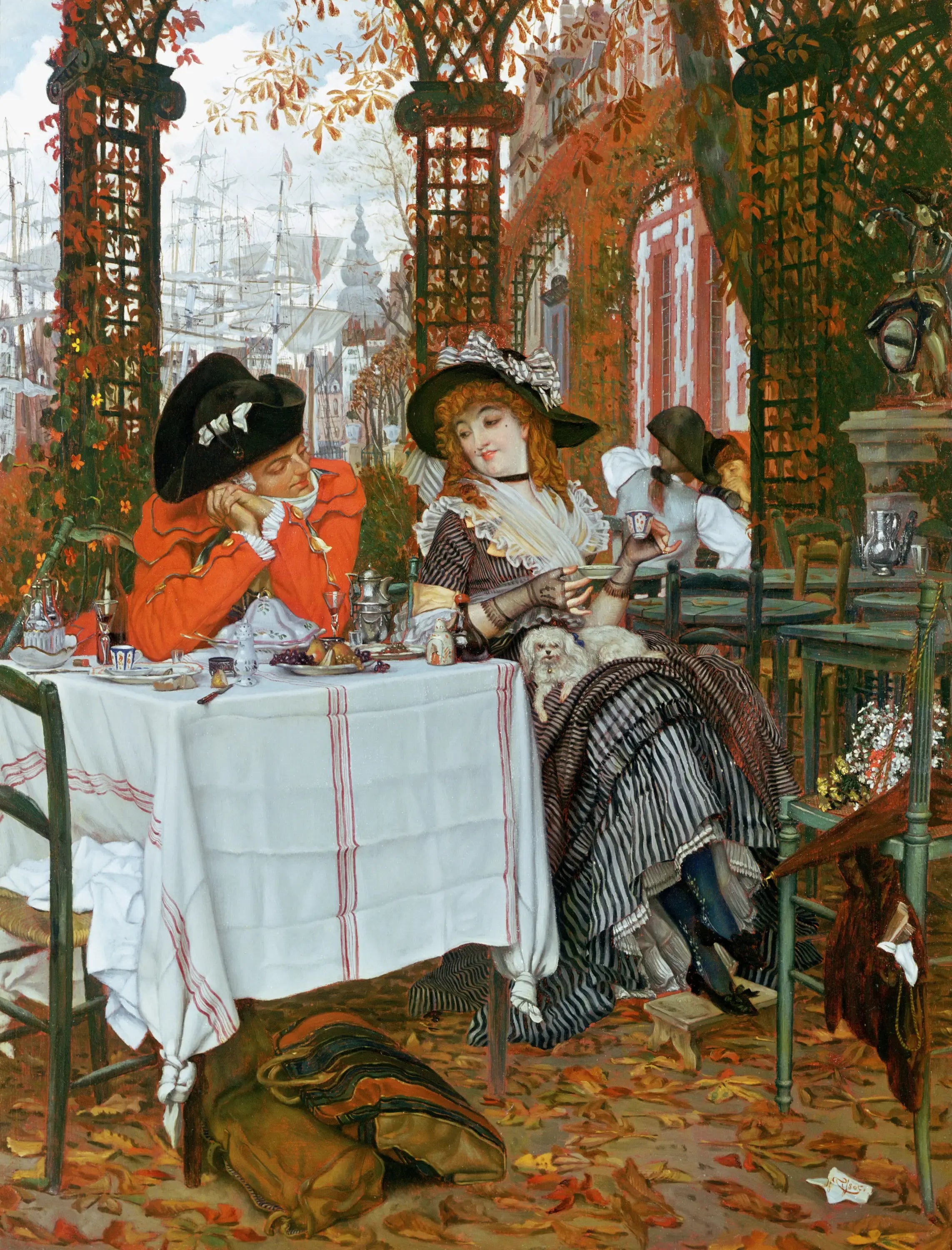 Un Déjeuner - James Tissot - Alpha Reproduction