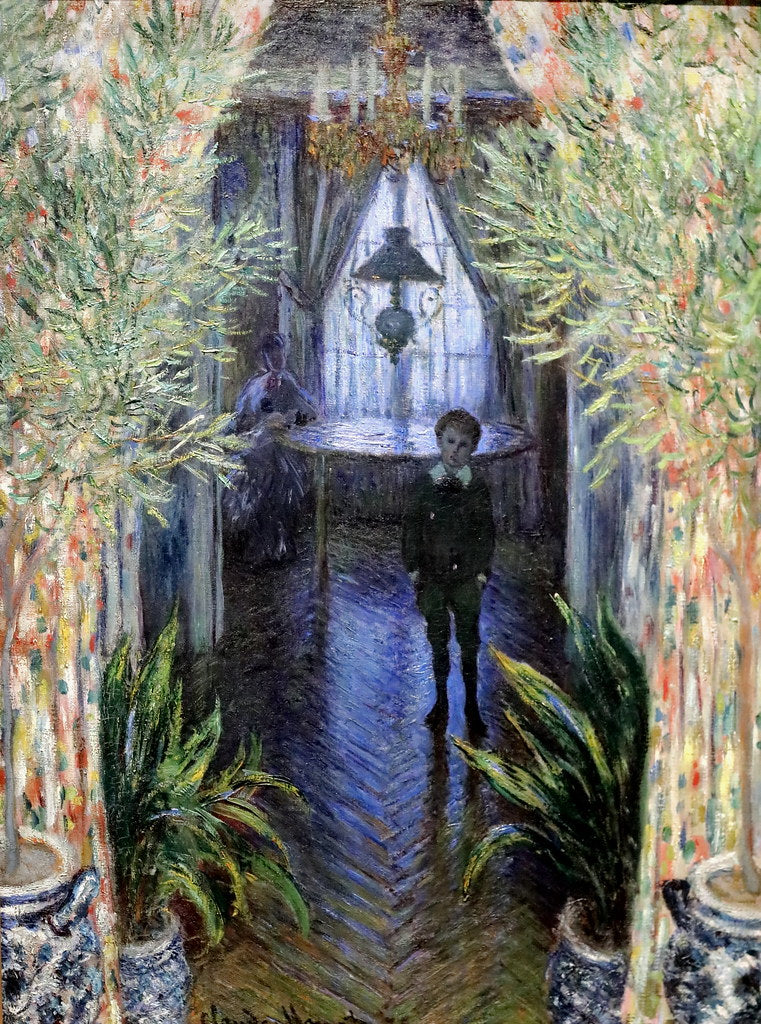 Et lejlighedsværelse - Claude Monet
