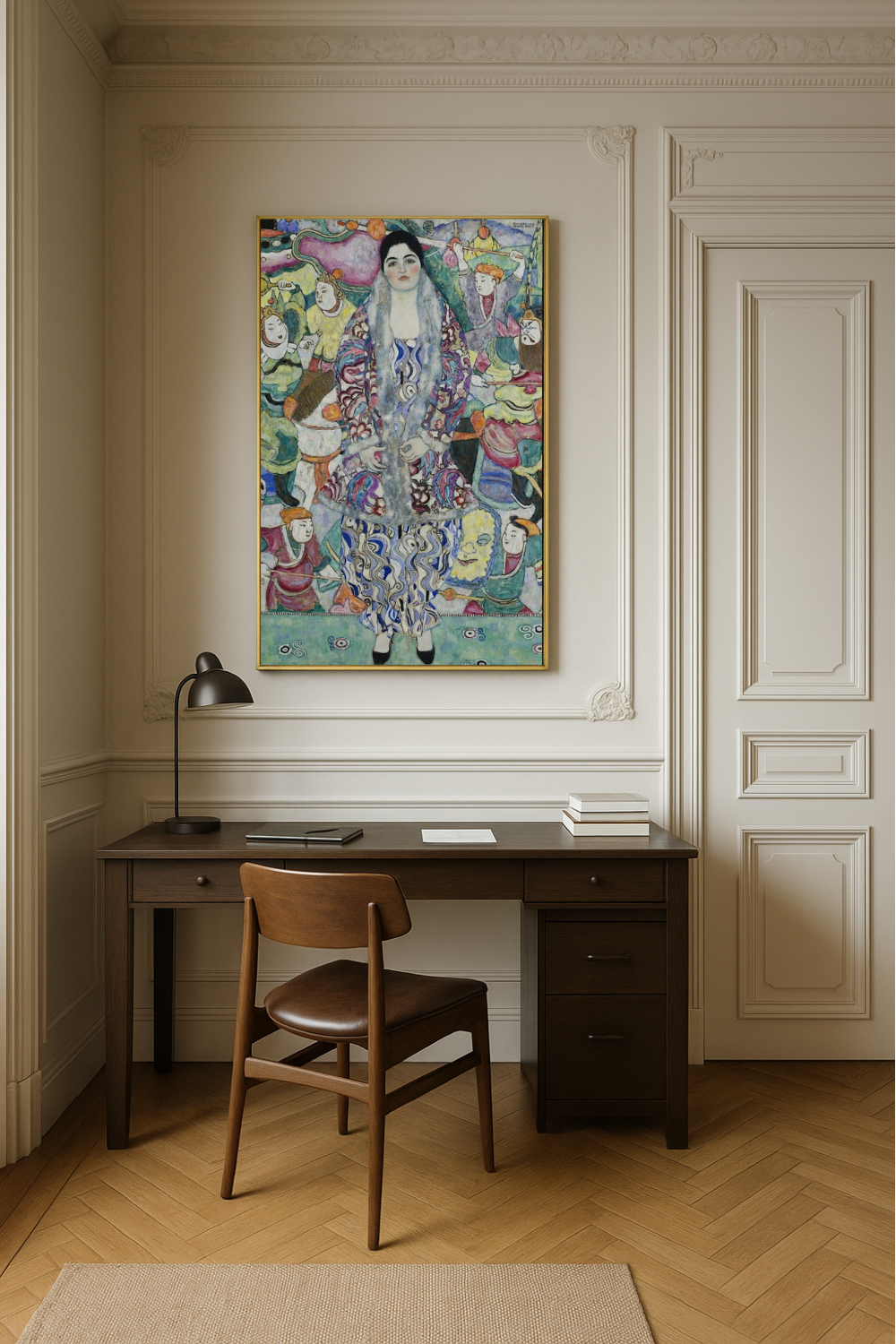 🎎✨ Portræt af Friederike Maria Beer – Gustav Klimt (1916)
