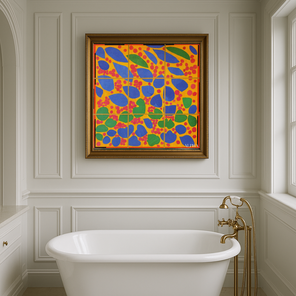 Lian i blomst af Matisse