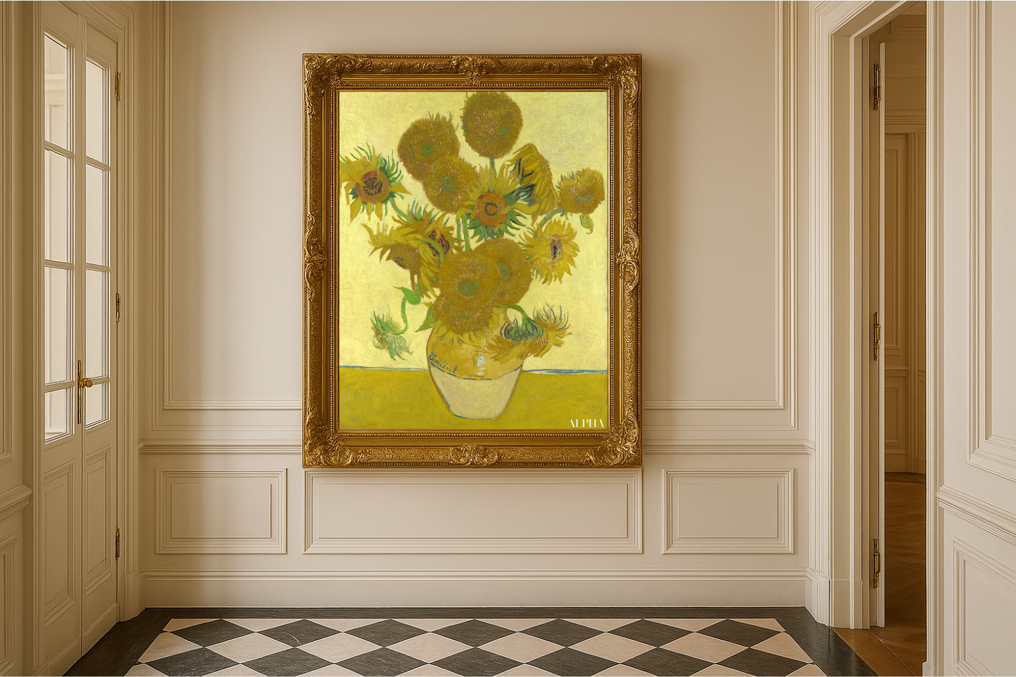 🌻 Vase med femten solsikker – Vincent van Gogh (1888)