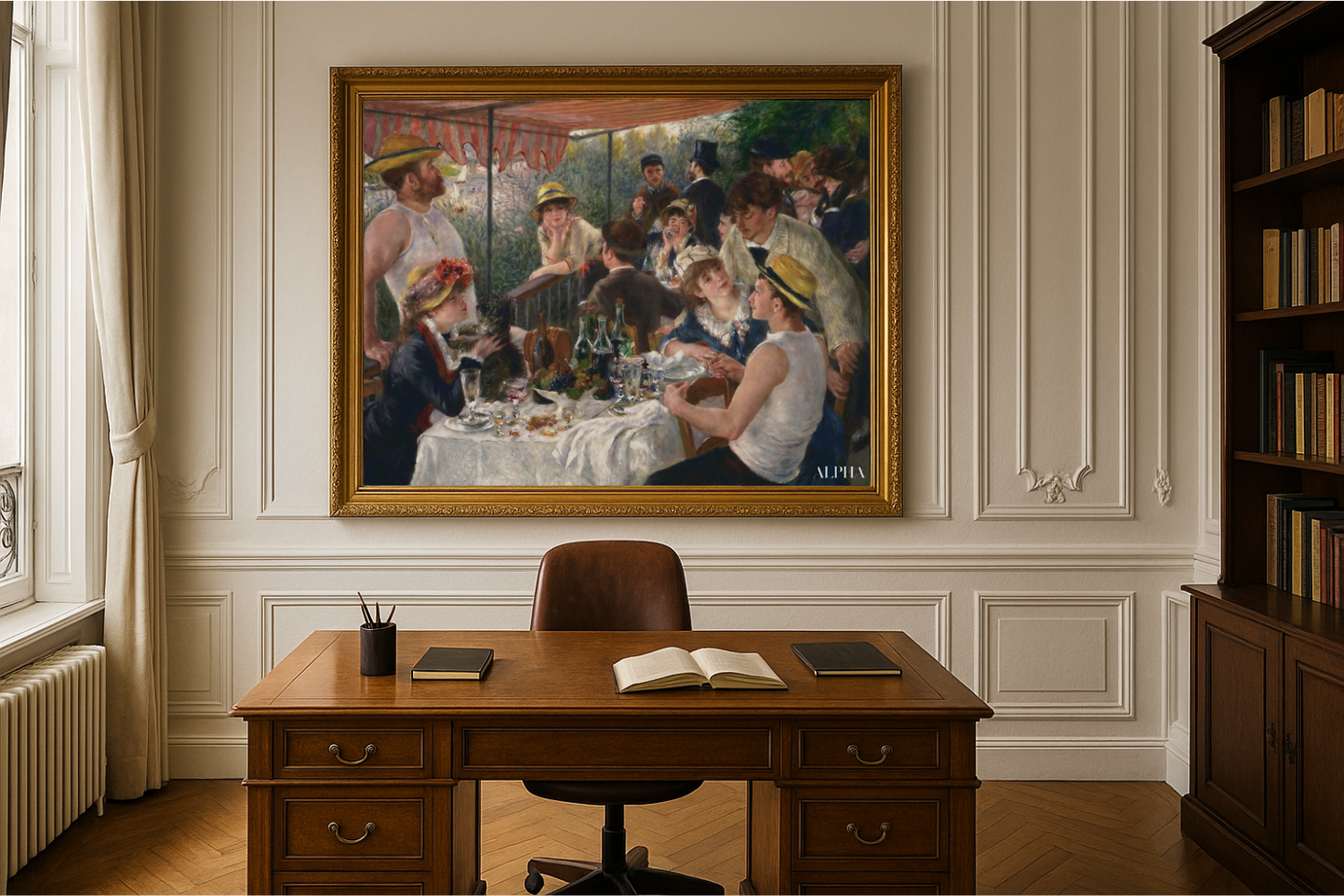 "Frokosten for kanotører - Pierre-Auguste Renoir"