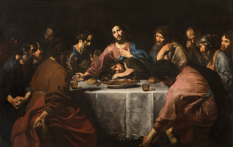 La Cène - Valentin de Boulogne