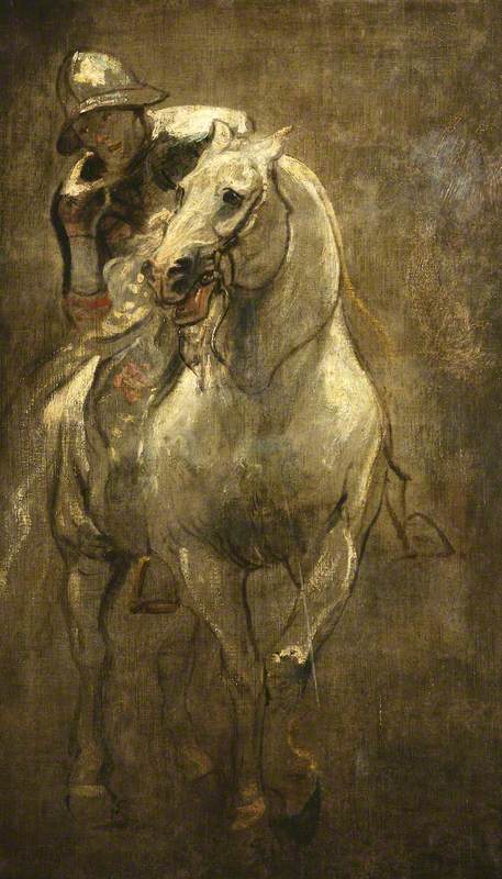 Soldat à cheval - Antoine van Dyck