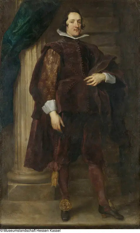 Portrait d’un homme espagnol - Antoine van Dyck - Alpha Reproduction