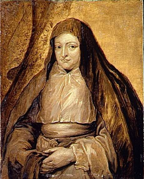Portrait d'Isabelle-Claire-Eugénie d'Autriche, infante d'Espagne - Antoine van Dyck