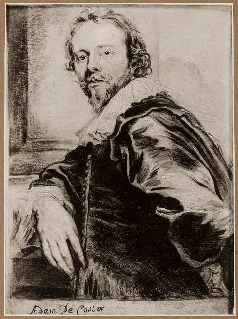 Portrait d'Adam de Coster (mort en 1643) - Antoine van Dyck
