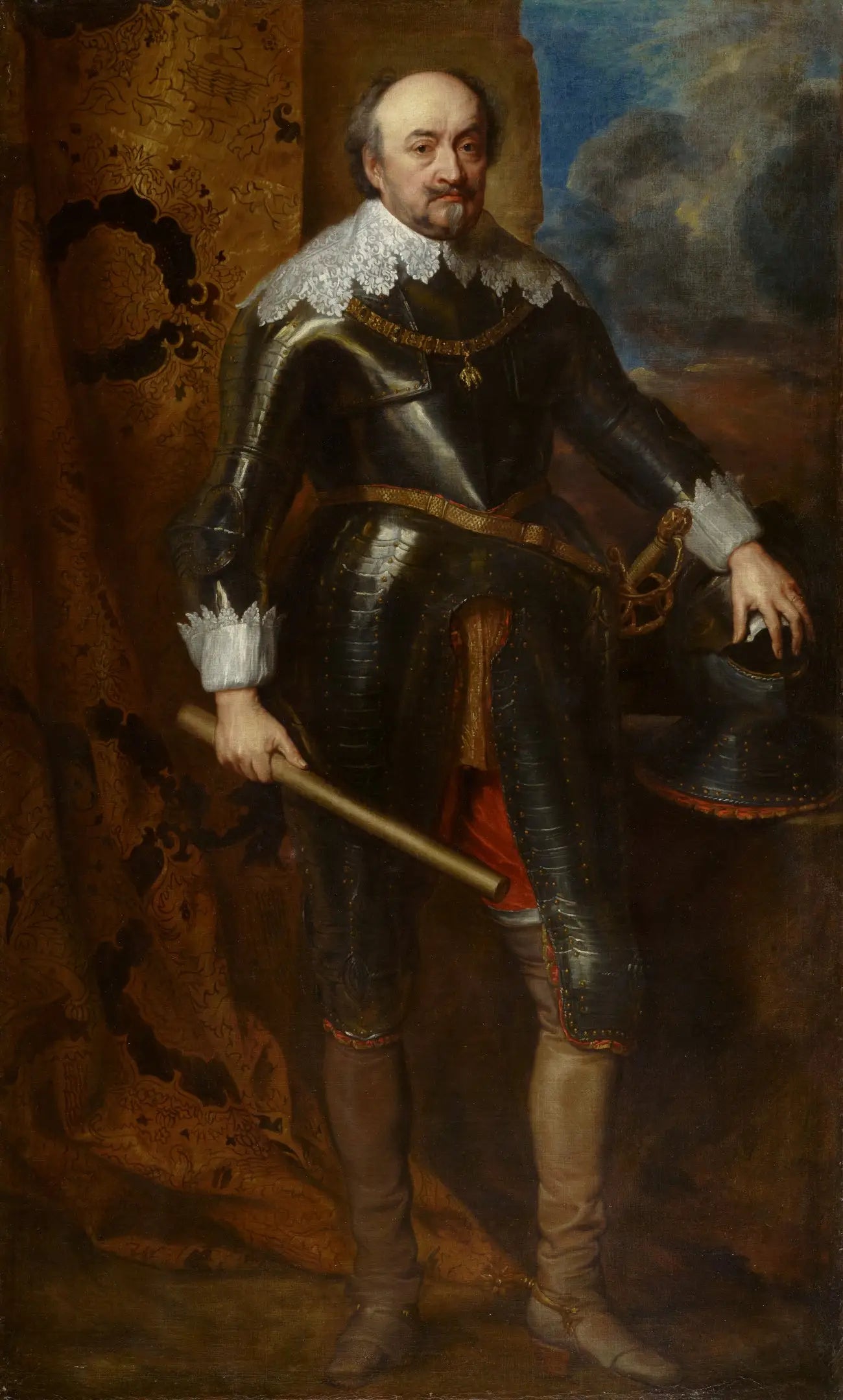 Portrait de Johann VIII comte de Nassau-Siegen - Antoine van Dyck - Alpha Reproduction
