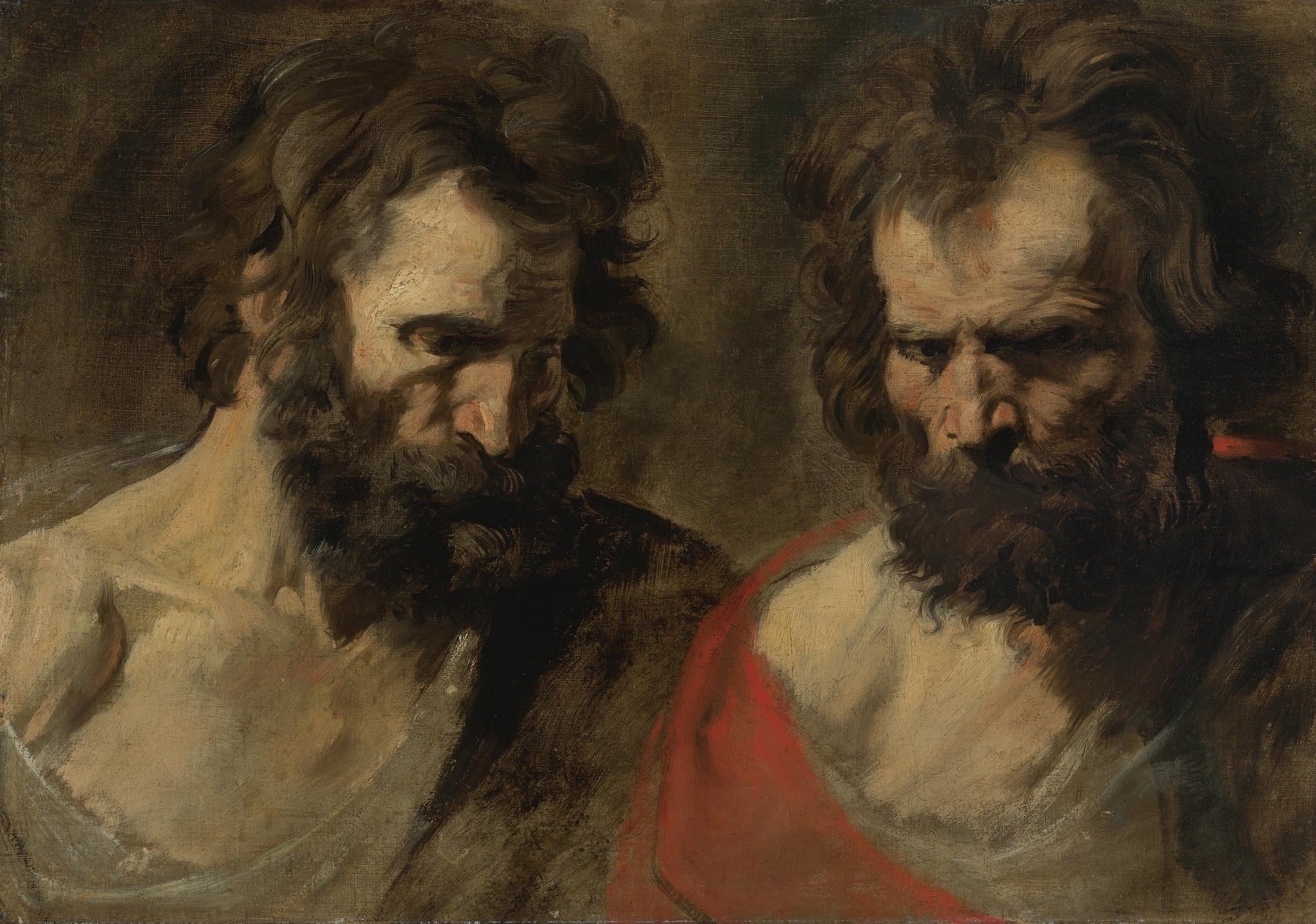Deux têtes - Antoine van Dyck