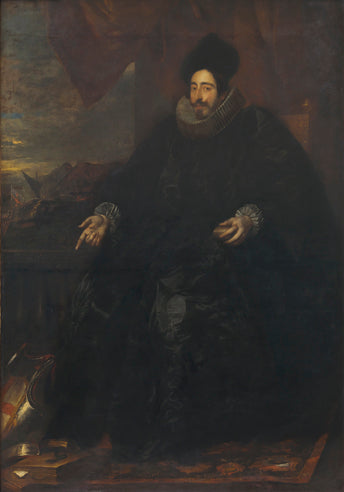 Portrait de Giovanni Vincenzo Imperiale - Antoine van Dyck