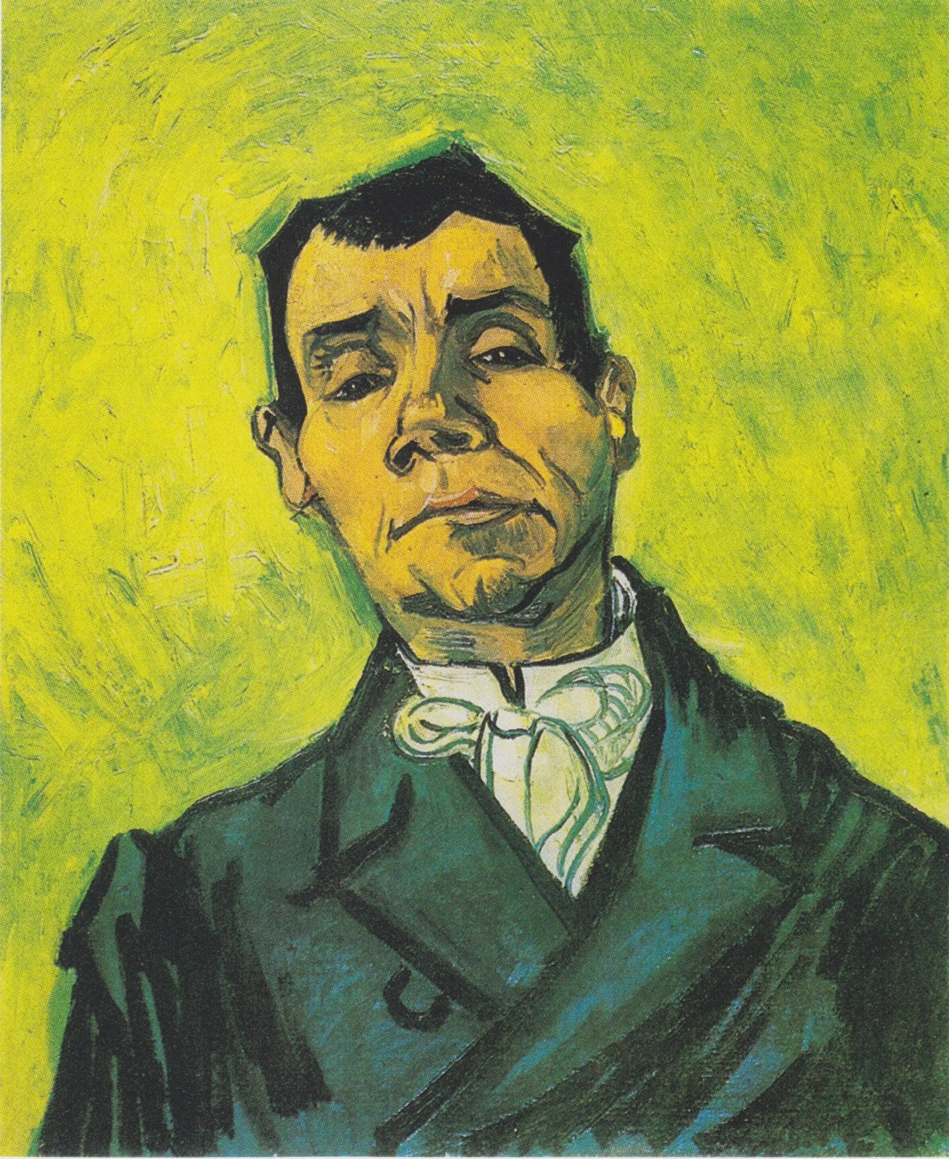 Reproduction du tableau « Portrait d'un homme - Vincent van Gogh » par Alpha Reproduction en peinture à l’huile