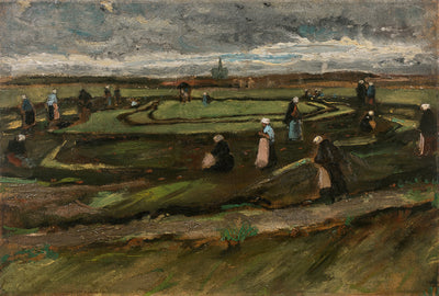 Netreparatører i klitterne - Vincent van Gogh