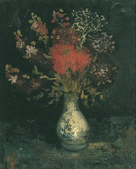 Vase med blomster - Vincent van Gogh