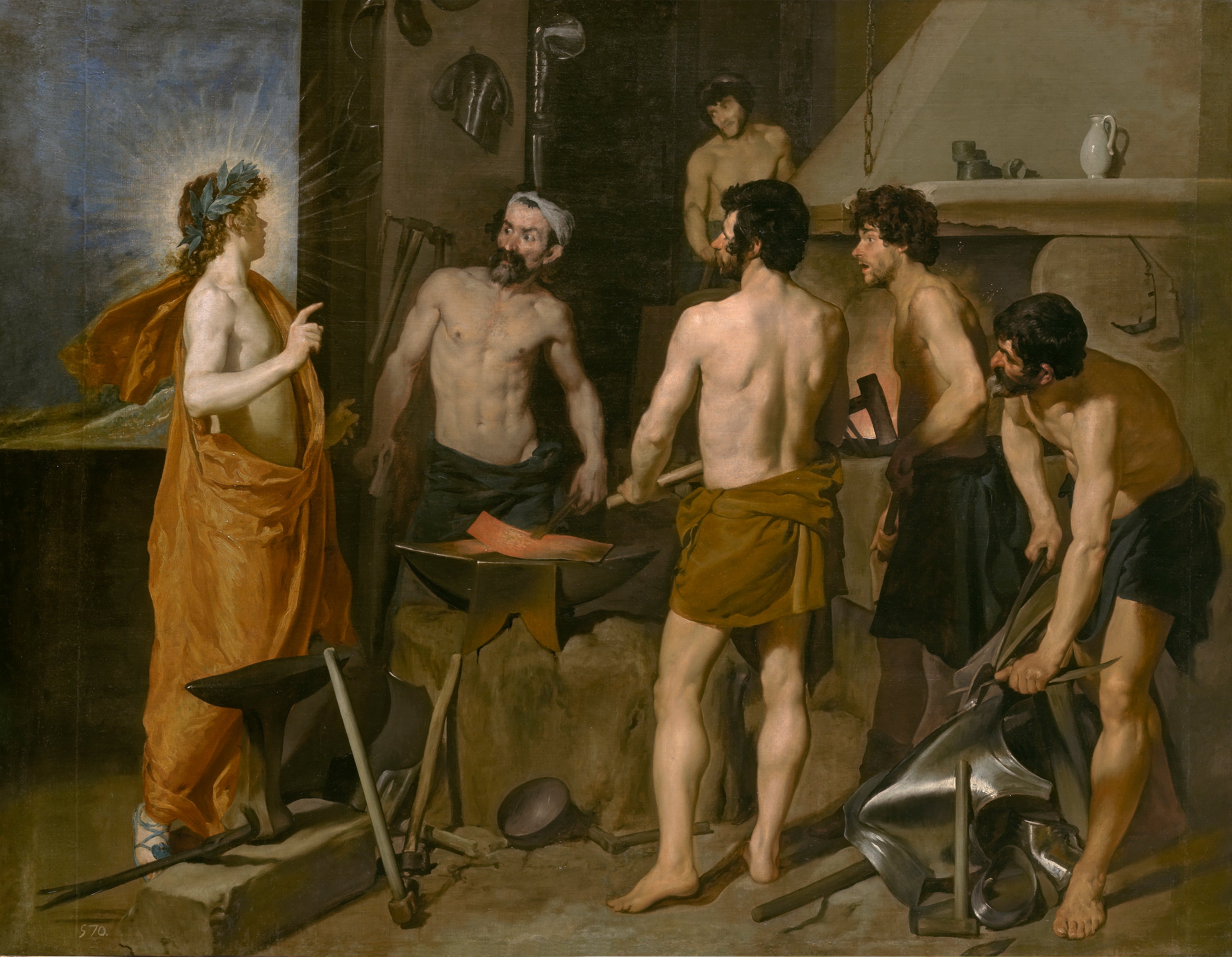La Forge de Vulcain - Diego Velázquez