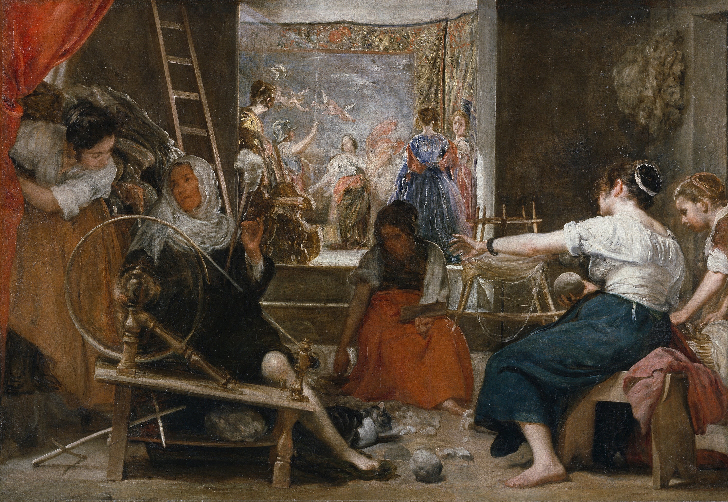 Les Fileuses - Diego Velázquez