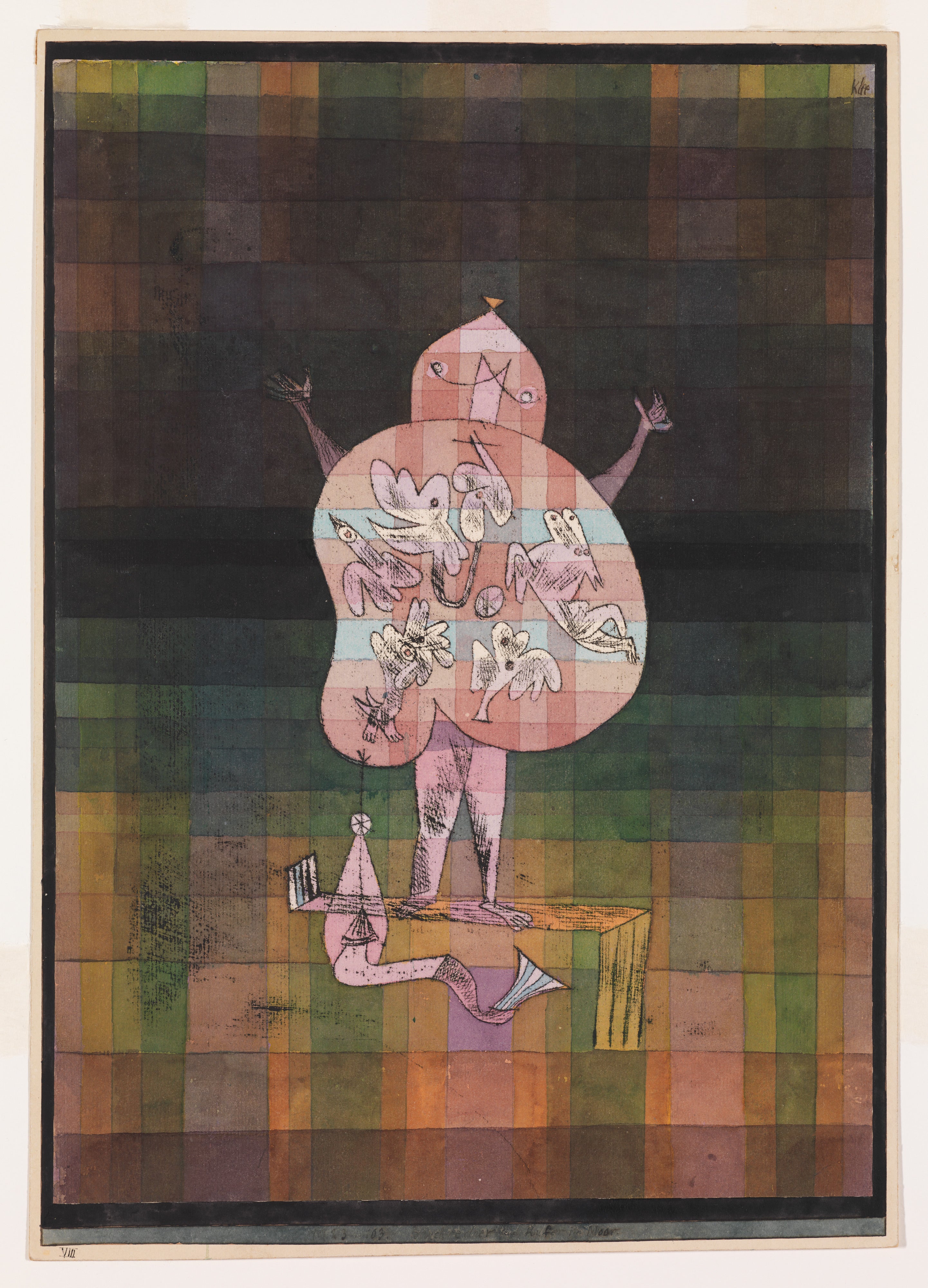 Ventriloquist og råber i heden - Paul Klee