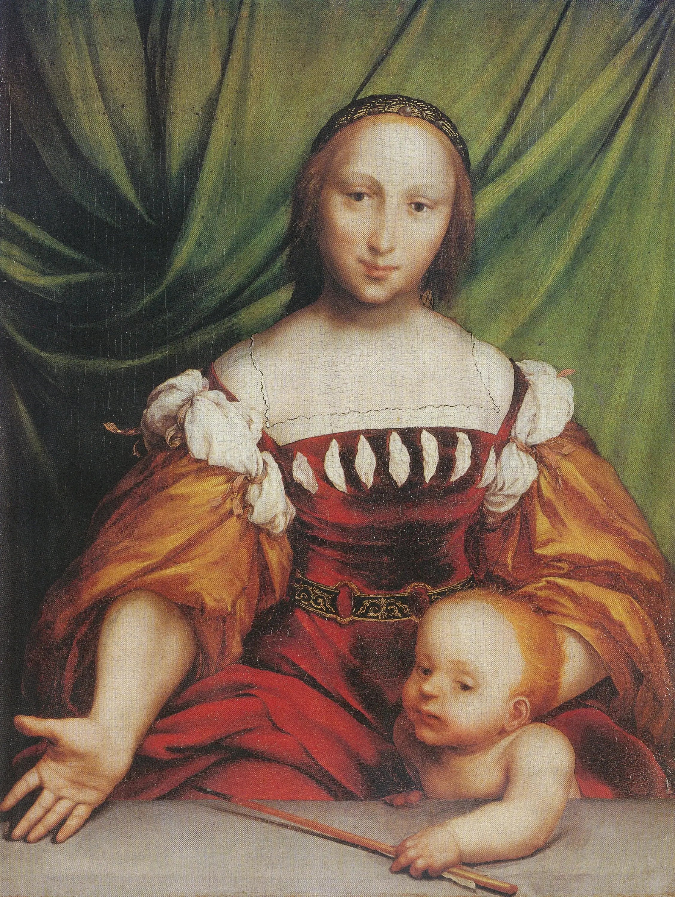 Vénus et Amour - Hans Holbein le Jeune - Alpha Reproduction