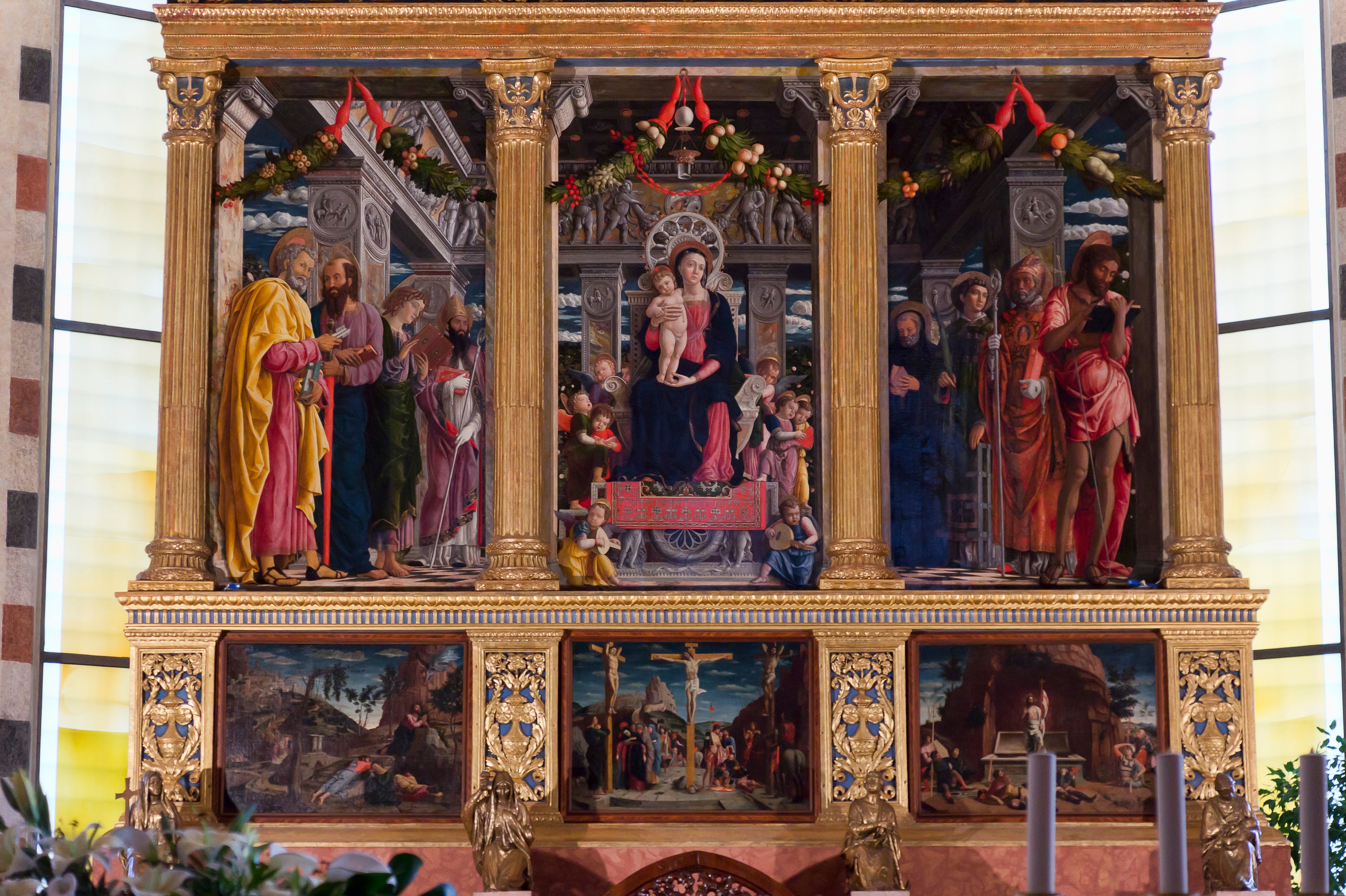 retable de San Zeno - Andrea Mantegna