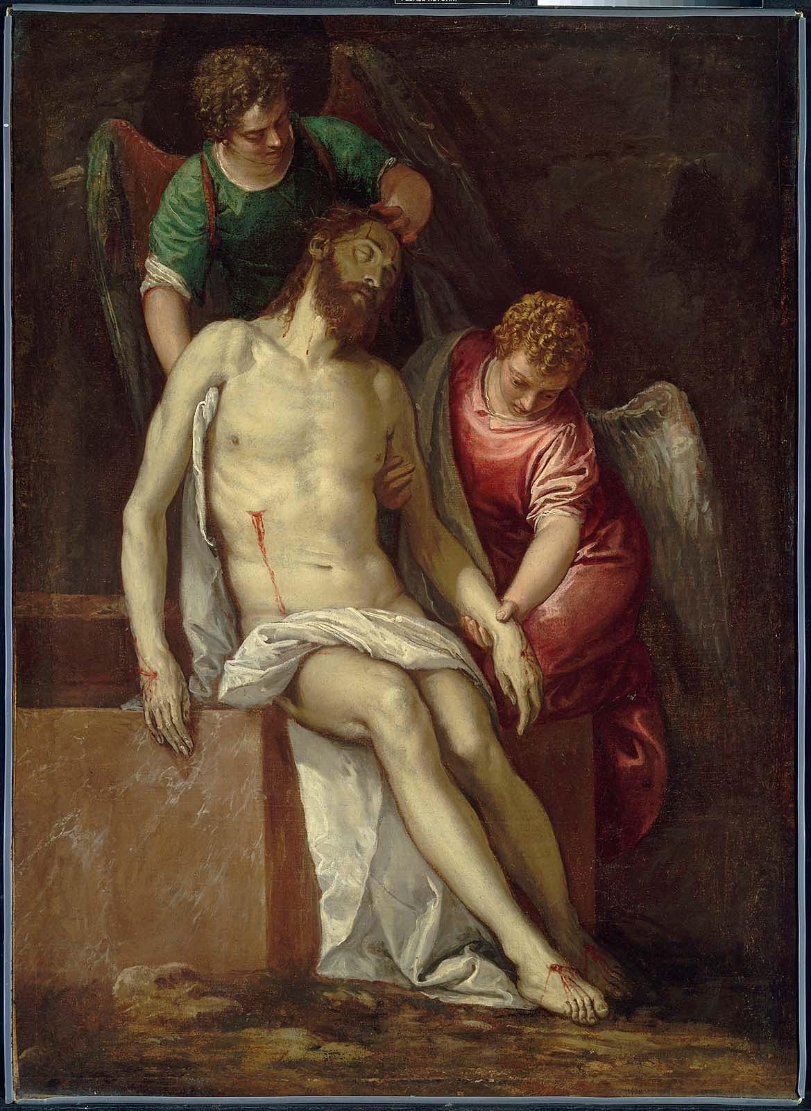 Le Christ mort soutenu par les anges - Paul Véronèse