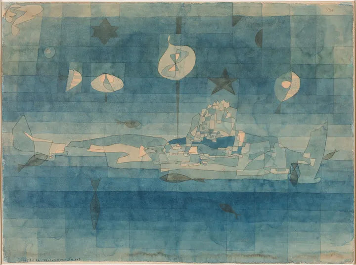 Den opslugt ø - Paul Klee