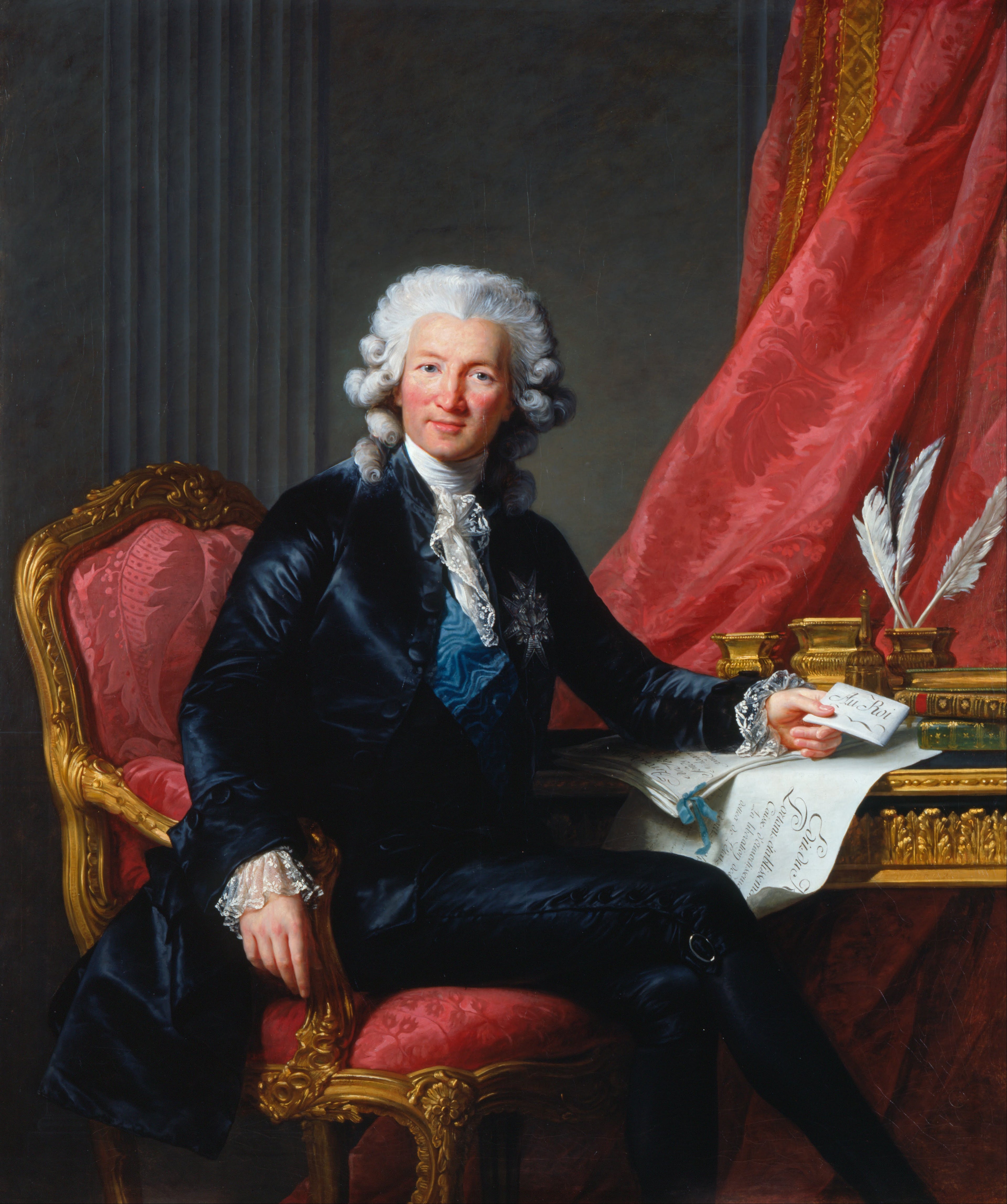 Charles-Alexandre de Calonne (1734-1802) - Élisabeth Vigée Le Brun